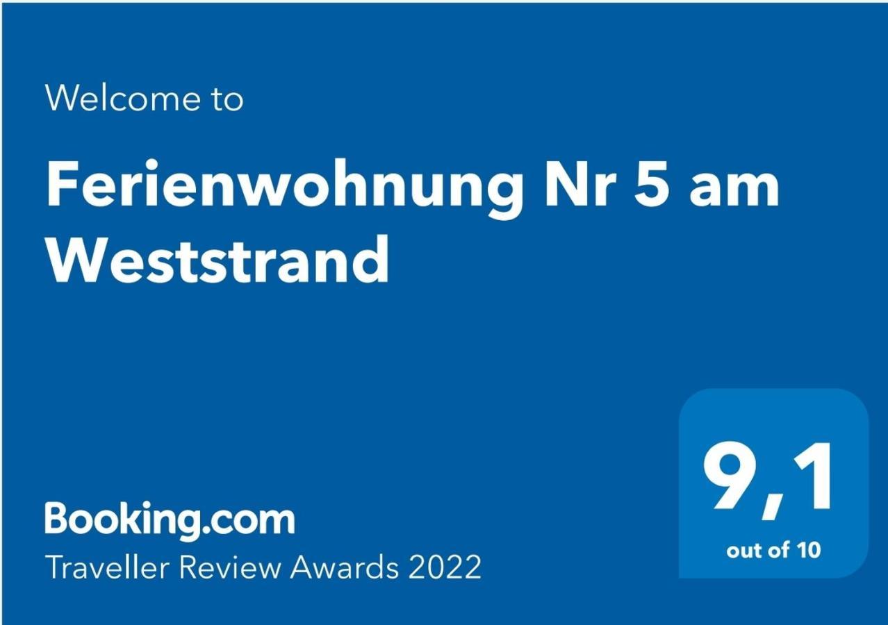 Appartamento Nr 5 Am Weststrand - 4 Sterne Dtv *